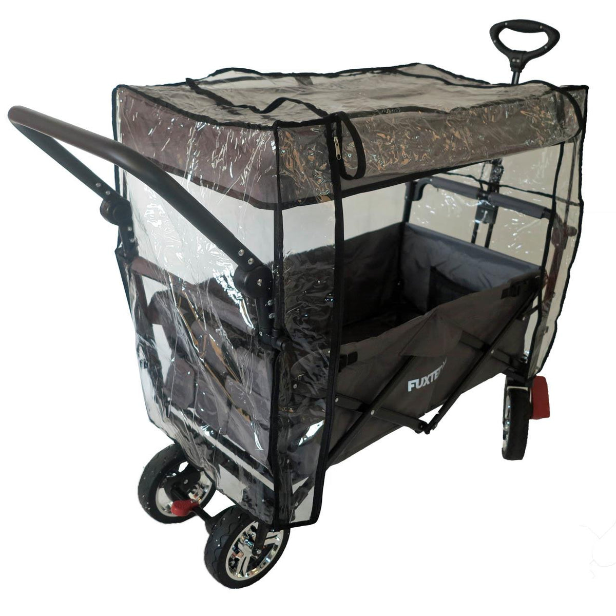 Bild 1 B-WARE Regenschutz transparent für Bollerwagen CT700