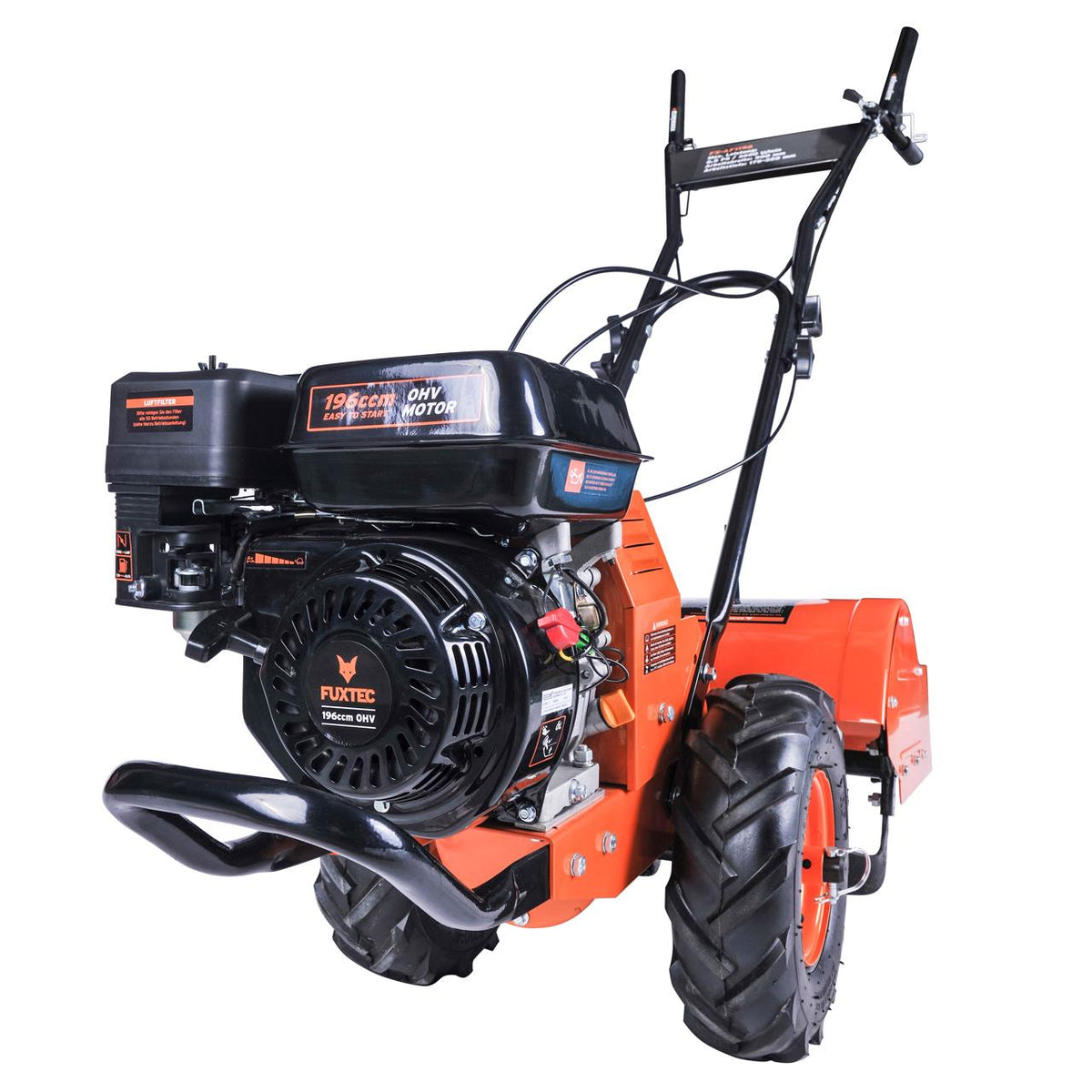 B-WARE FUXTEC FX-AF1196 Ackerfräse Bodenhacke Motorhacke mit 50cm Breite