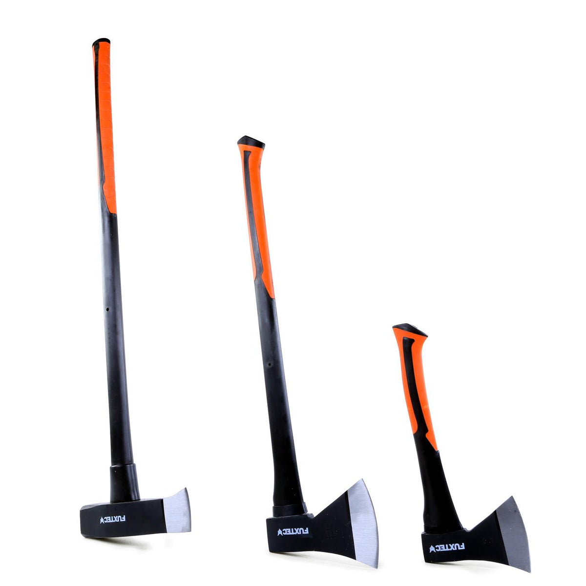 Bild 1 B-WARE FUXTEC 4er Axt Set inklusive Spaltgranate