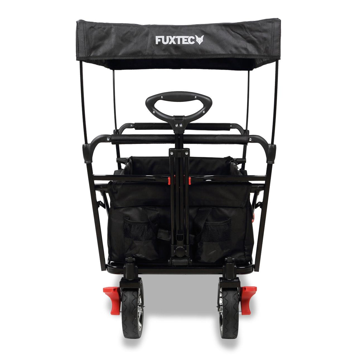B-WARE FUXTEC Bollerwagen FX-CT500 "VfB Stuttgart"-Edition mit Sonnendach