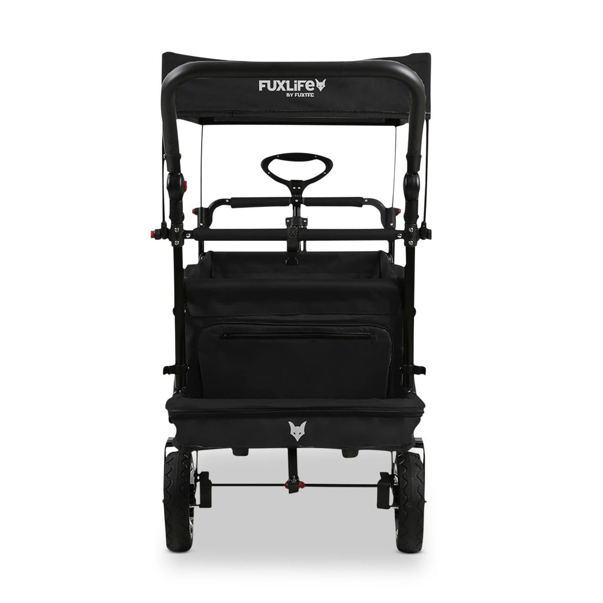 B-Ware FUXTEC Bollerwagen FX-CT800 mit UV-geschütztem Sonnendach,Schiebegriff & Innenraumverlängerung