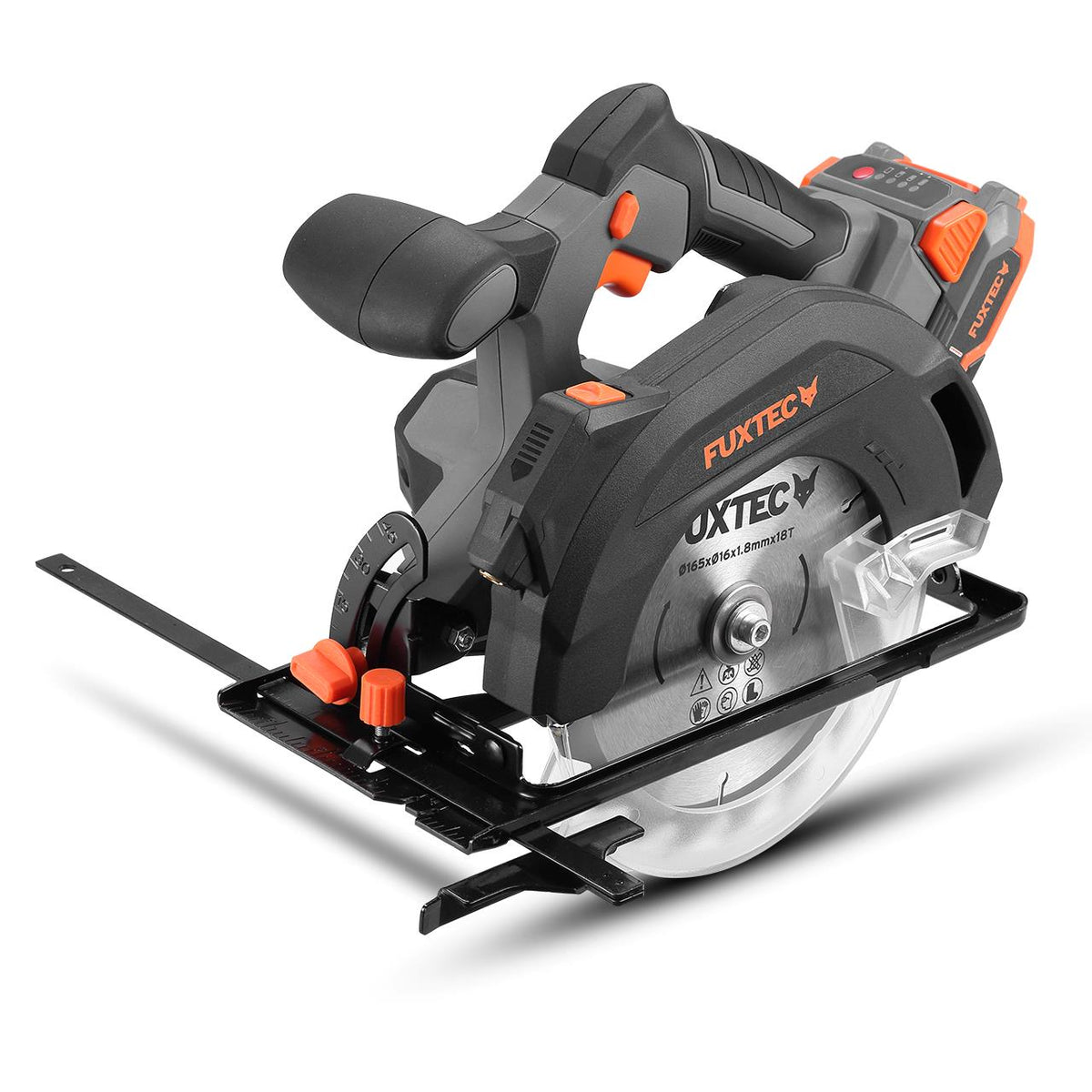 Bild 1 B-WARE FUXTEC 20V Akku Handkreissäge FX-E1CS20 SET mit 1 x Akku 4Ah, 1 x Ladegerät 1A