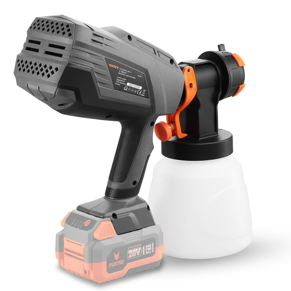 Bild 1 B-WARE FUXTEC 20V Akku Handsprühgerät FX-E1CSP20 ohne Akkupack, ohne Ladegerät