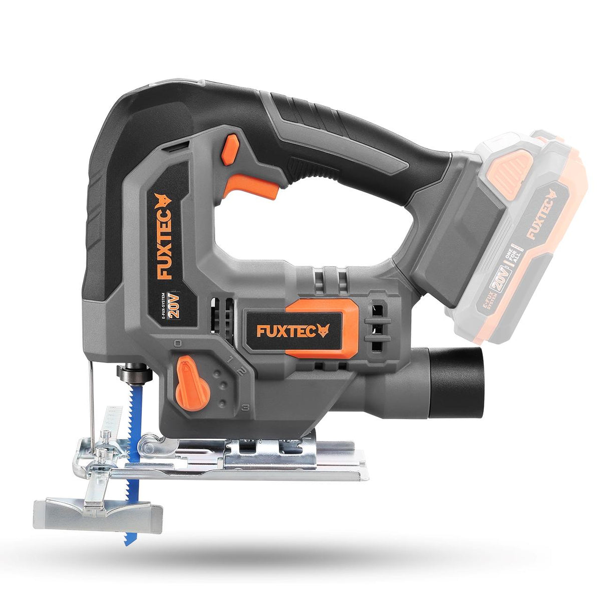 Bild 1 B-WARE FUXTEC 20V Akku Stichsäge FX-E1JS20 ohne Akkupack, ohne Ladegerät