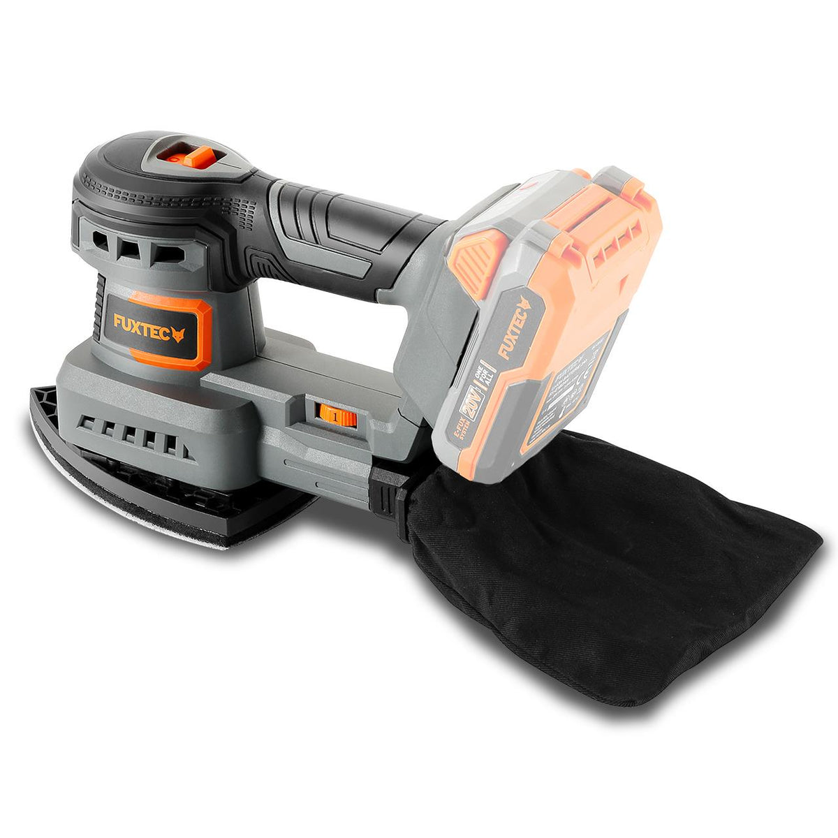 Bild 1 B-WARE FUXTEC 20V Akku Schwingschleifer FX-E1MS20 ohne Akkupack, ohne Ladegerät