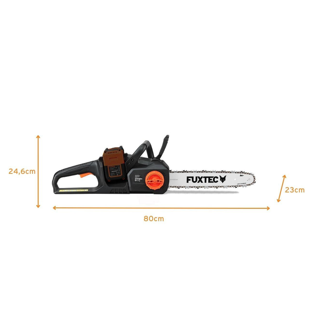 Bild 1 B-WARE FUXTEC 2x20V Akku Kettensäge FX-E2KS ohne Akku und Ladegerät