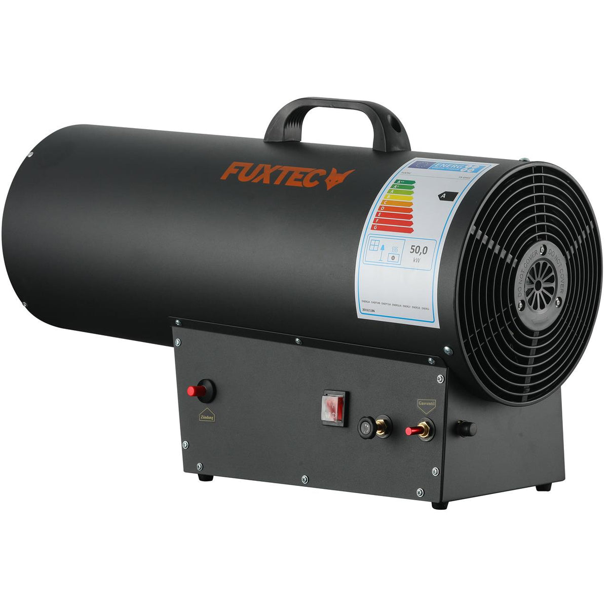 Bild 1 B-WARE FUXTEC Gasheizer GH51 mit 50kW Heizleistung