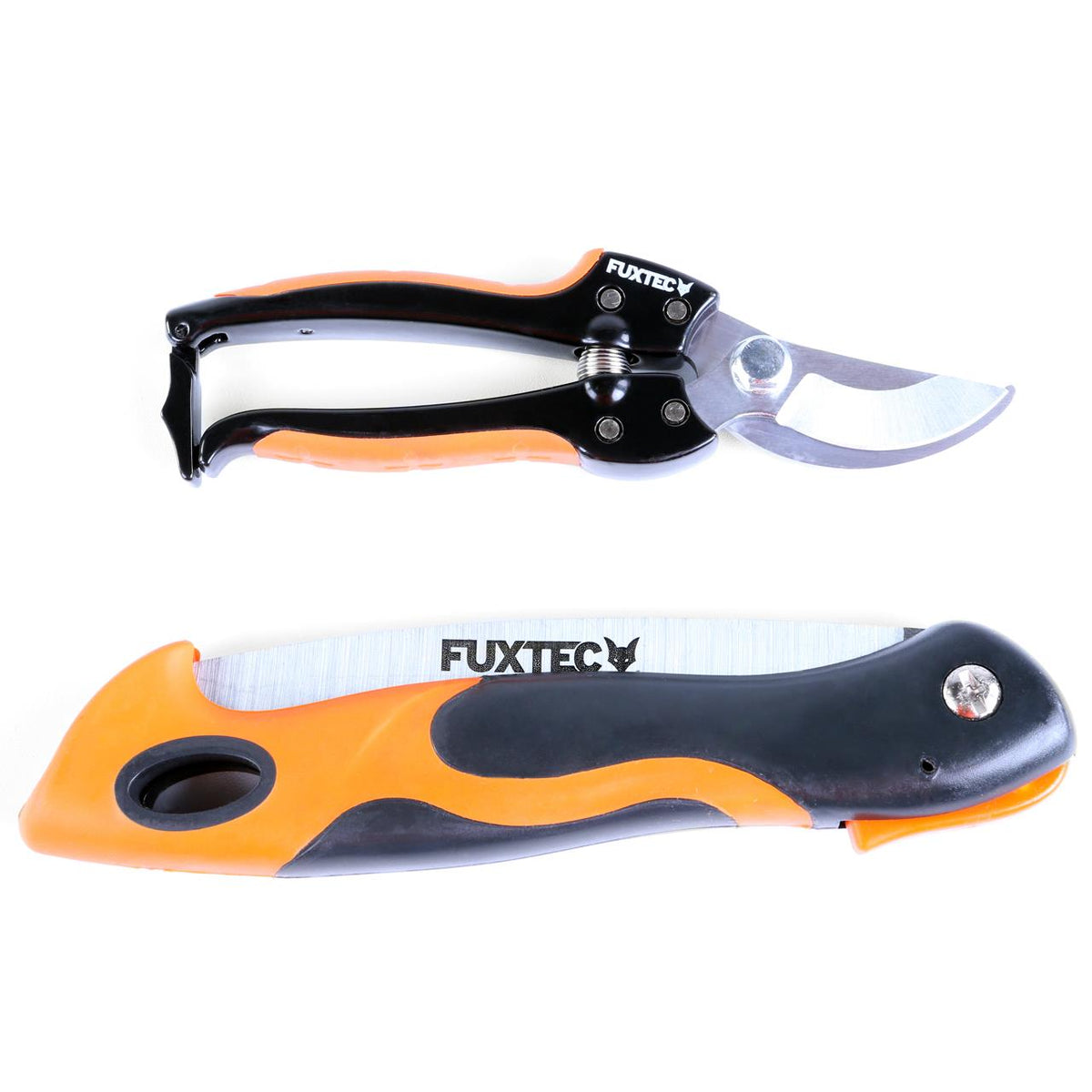 Bild 1 B-WARE FUXTEC Gartenschere 2er Set - Rebschere & Klappsäge
