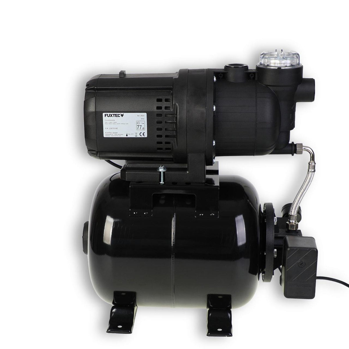 B-WARE FUXTEC Druckkessel Hauswasserwerk FX-HWW2200