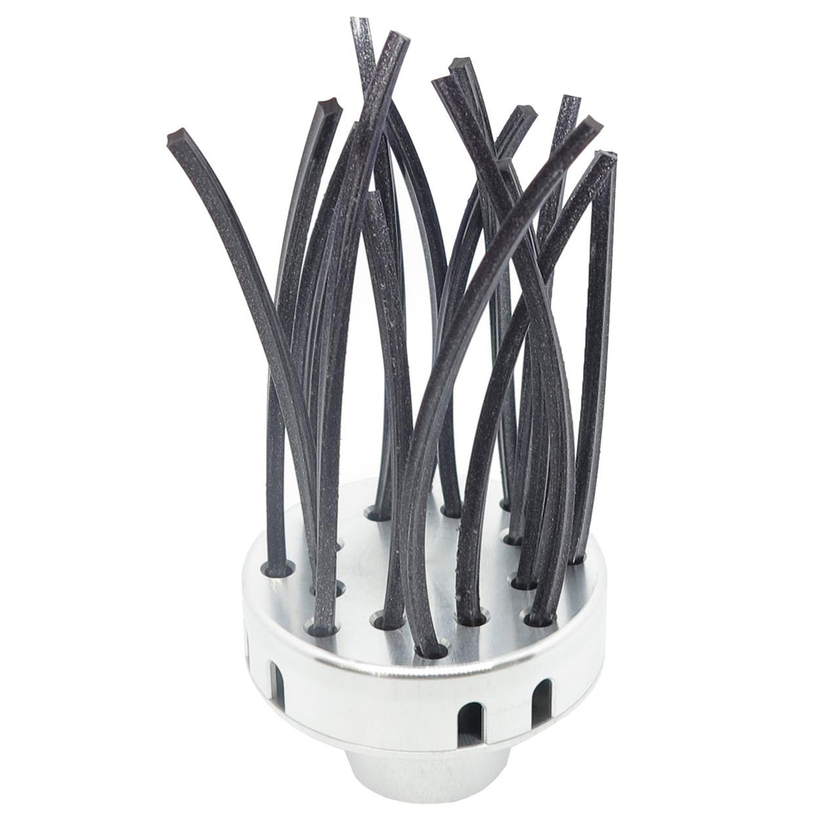 Wildkrautbürstenaufsatz inkl. Fadenkopffunktion 8mm für Rasentrimmer