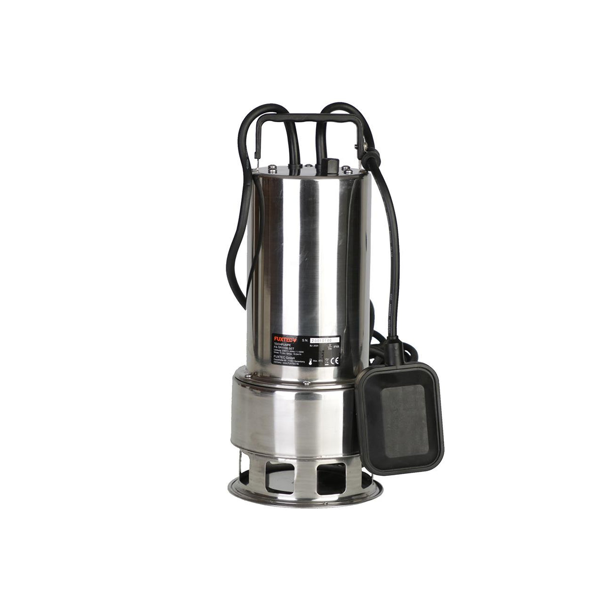 Bild 1 B-WARE FUXTEC Tauchpumpe - Schmutzwasserpumpe FX-TP11000 INOX (Edelstahl) - 1100 Watt