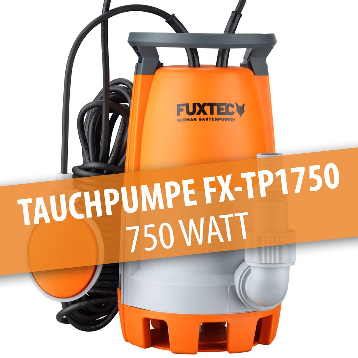 Bild 1 B-WARE FUXTEC Tauchpumpe FX-TP1750 - 750 Watt