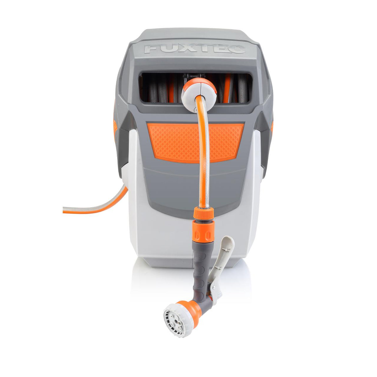 Bild 1 B-WARE FUXTEC Wasserschlauchaufroller 20m rund FX-WSA20