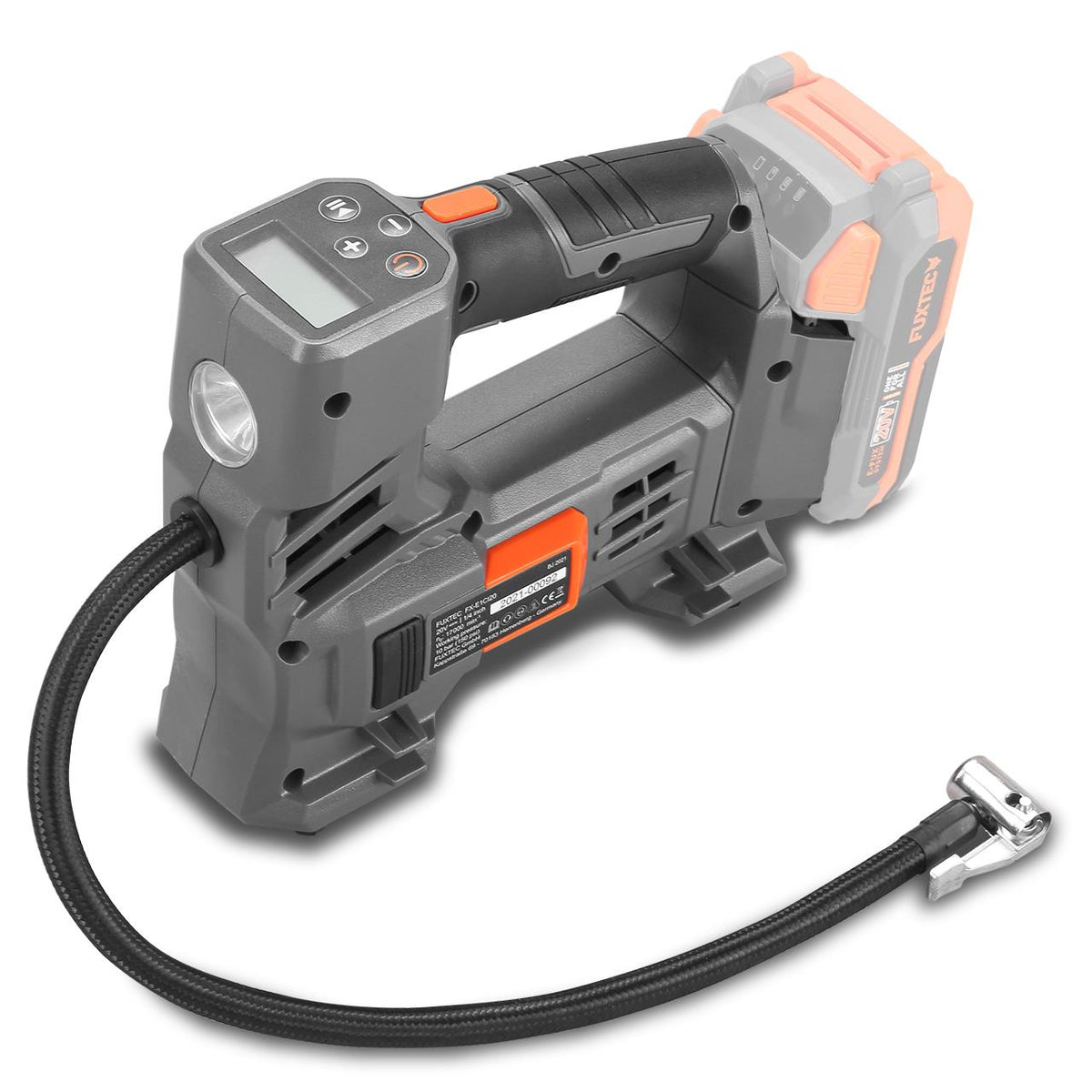 Bild 1 B-WARE FUXTEC 20V Akku Kompressor FX-E1CI20 ohne Akkupack, ohne Ladegerät