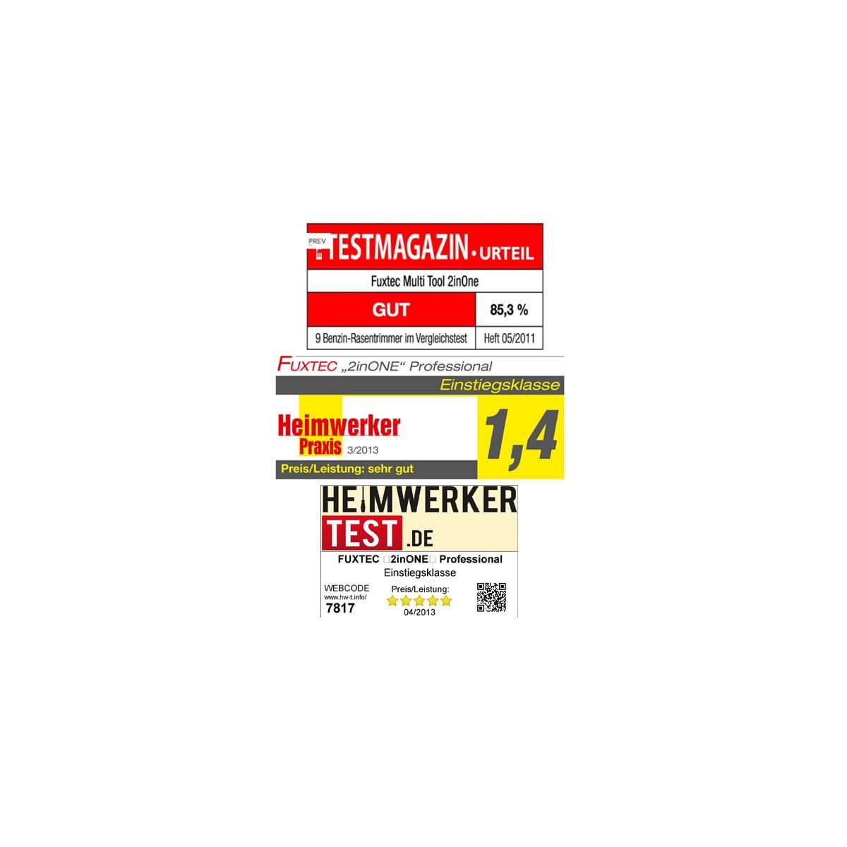 B-WARE FUXTEC Benzin Motorsense Multitool 2in1