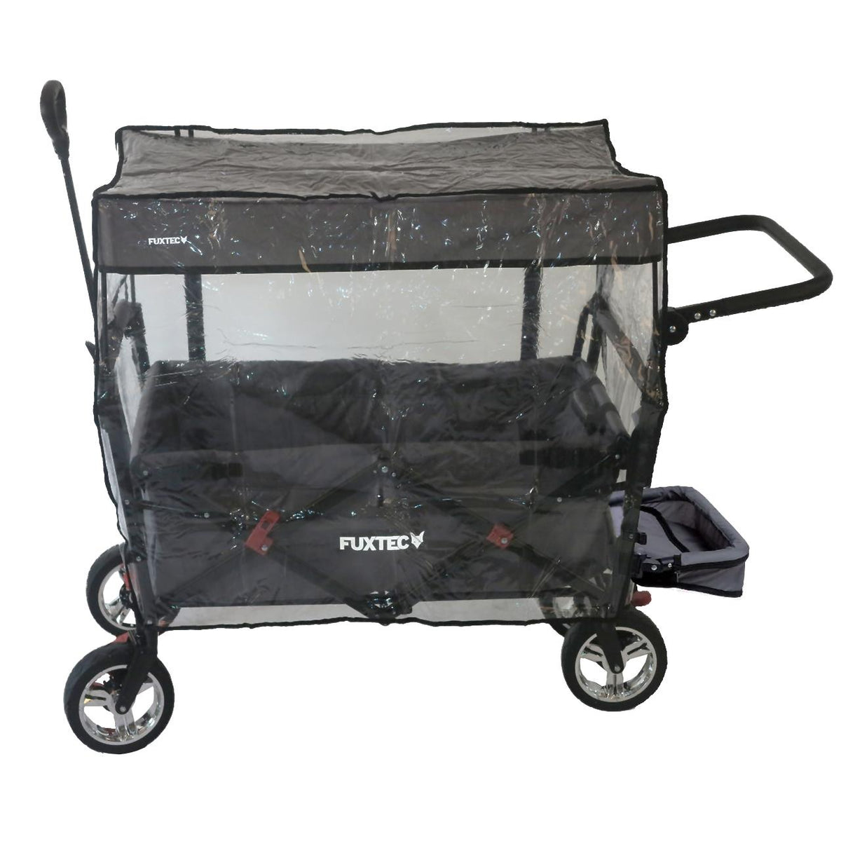 Bild 1 B-WARE Regenschutz transparent für Bollerwagen CT800/CTB800/CT850