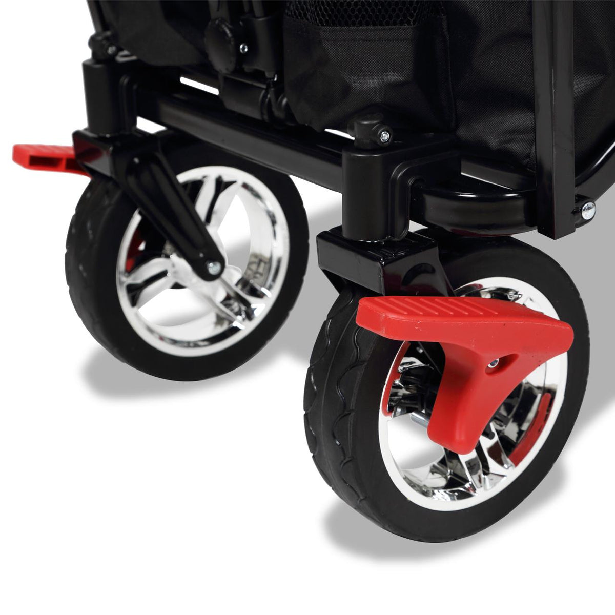 B-WARE FUXTEC Bollerwagen FX-CT500  "VfB Stuttgart"-Edition mit Sonnendach