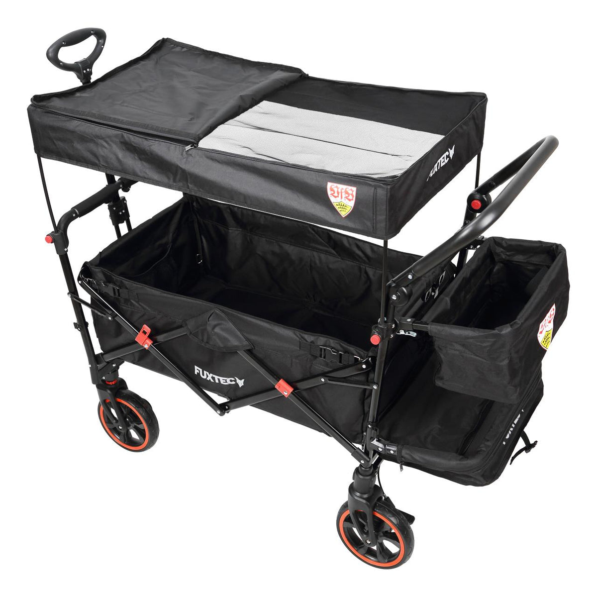 B-WARE FUXTEC Premium Bollerwagen FX-CT850 "VfB Stuttgart"-Edition