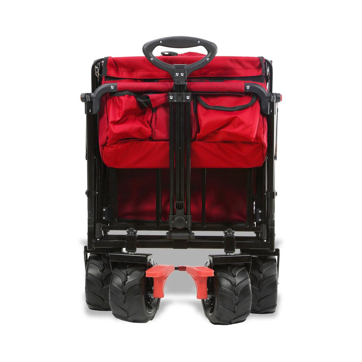 Bild 1 B-Ware FUXTEC Strand-Bollerwagen FX-CTB800 mit UV-geschütztem Sonnendach,Schiebegriff & Innenraumverlängerung