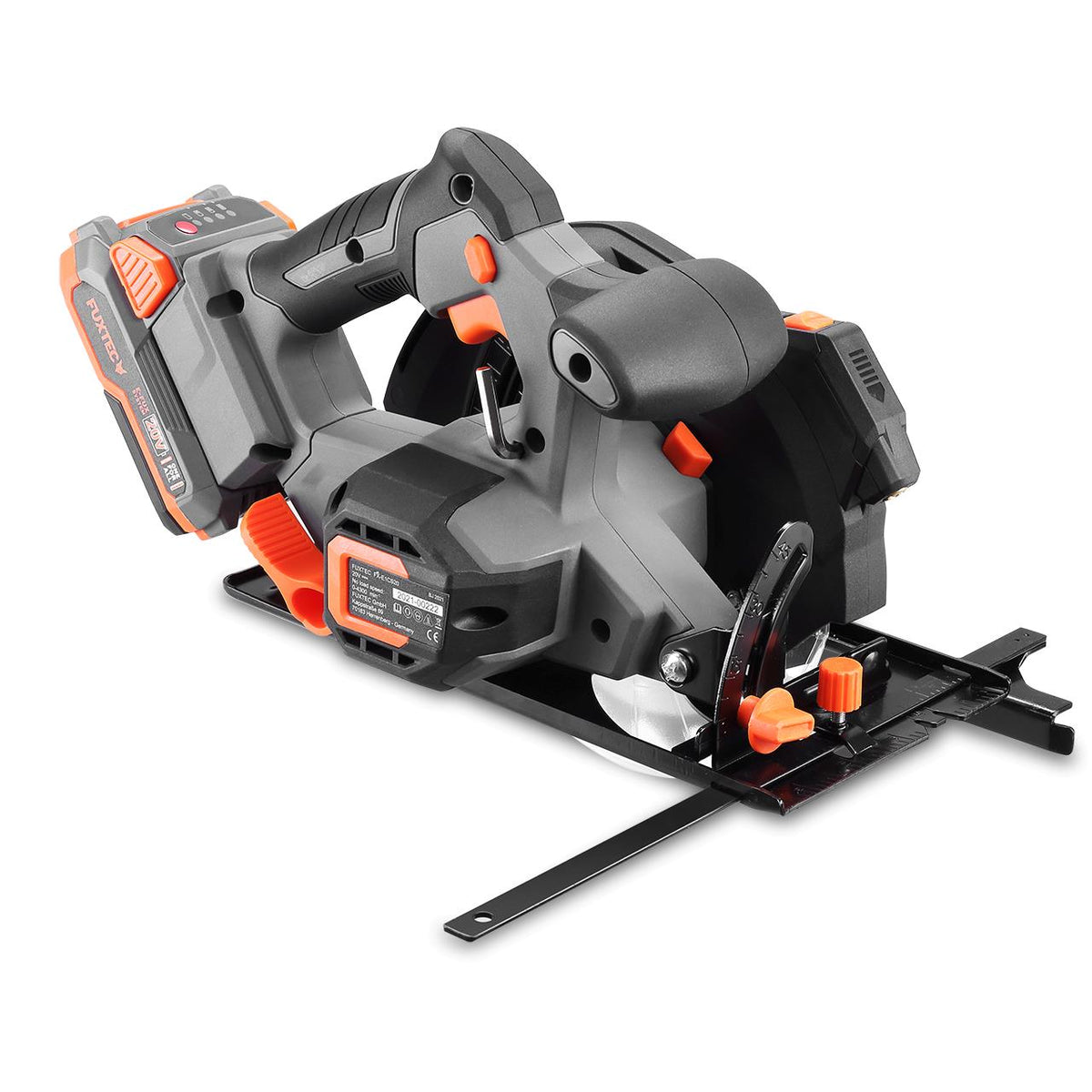 Bild 1 B-WARE FUXTEC 20V Akku Handkreissäge FX-E1CS20 SET mit 1 x Akku 4Ah, 1 x Ladegerät 1A