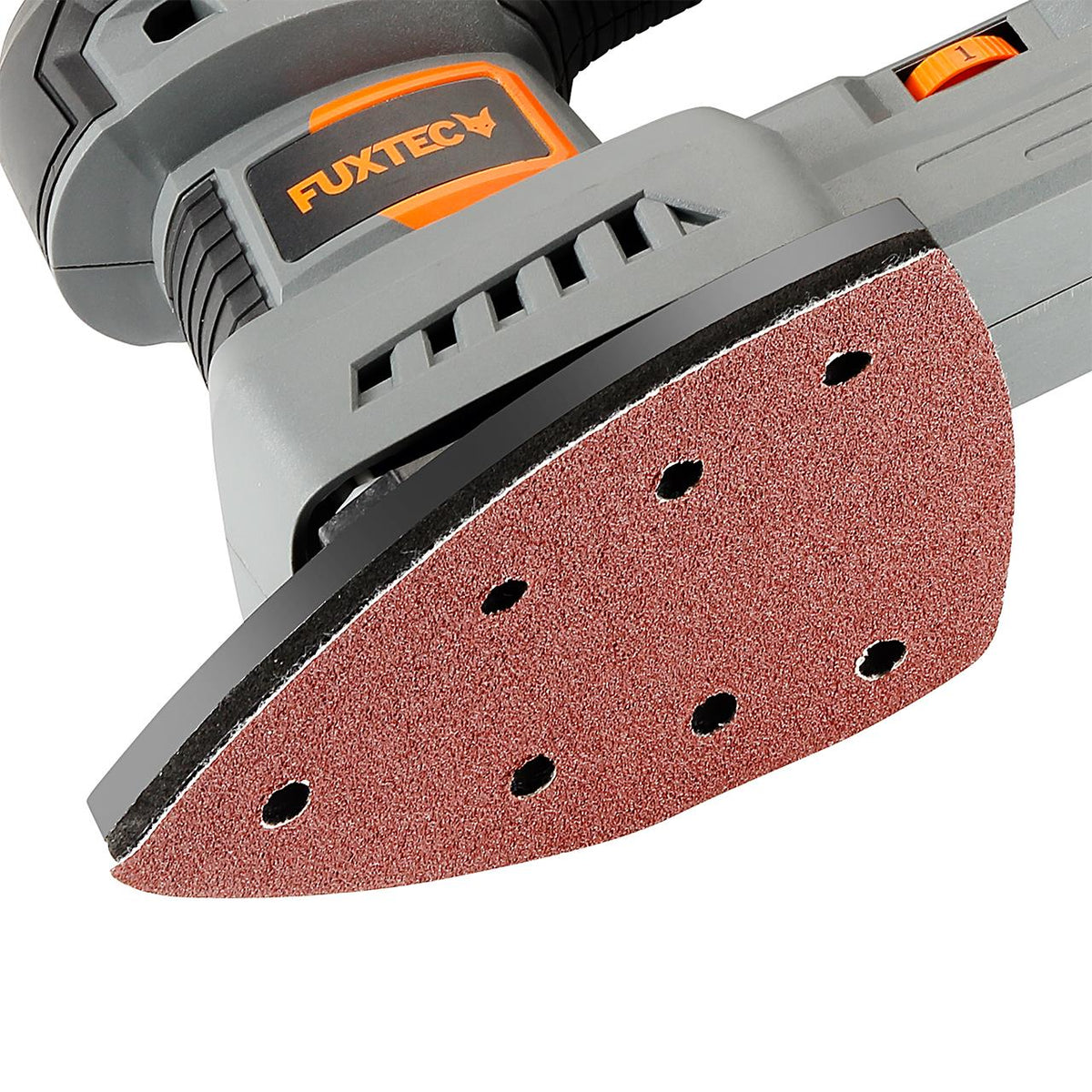 Bild 1 B-WARE FUXTEC 20V Akku Schwingschleifer FX-E1MS20 SET mit 1 x Akku 2Ah, 1 x Ladegerät 1A