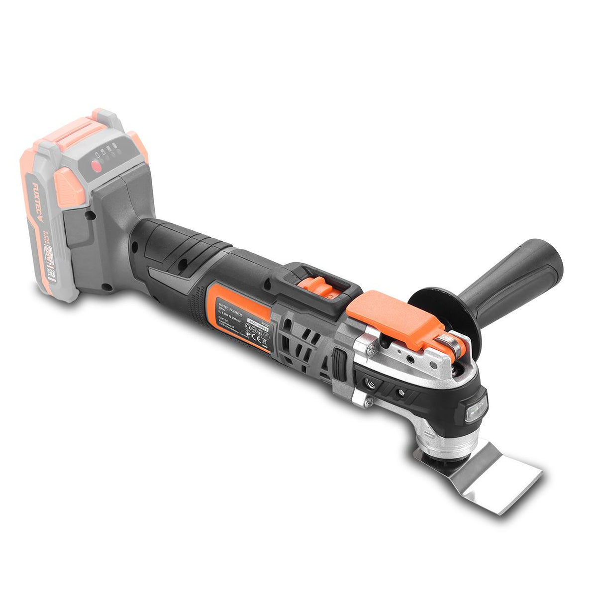 Bild 1 B-WARE FUXTEC 20V Akku Multifunktionstool FX-E1MT20 ohne Akkupack, ohne Ladegerät