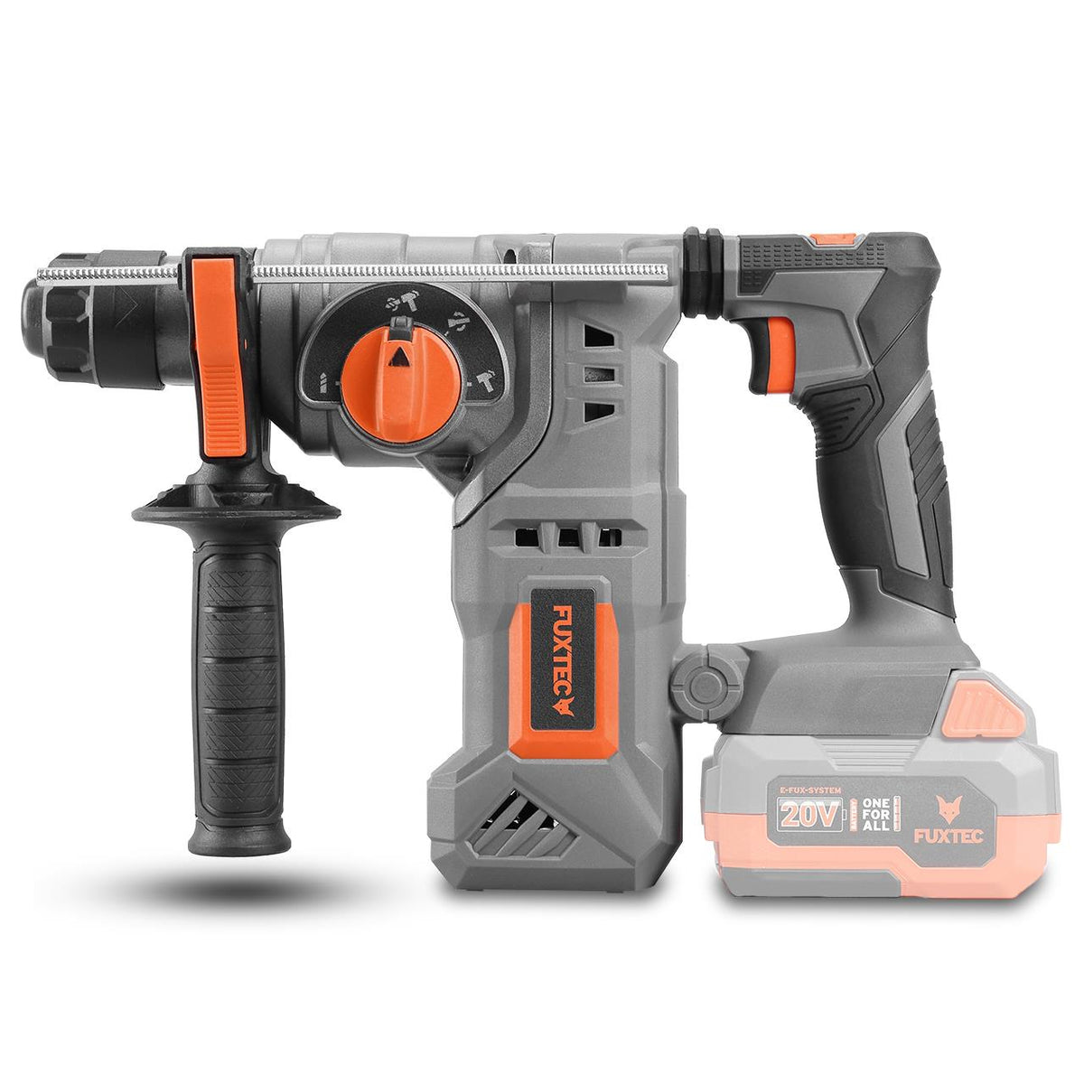 Bild 1 B-WARE FUXTEC 20V Akku Bohrhammer FX-E1RH20 ohne Akkupack, ohne Ladegerät