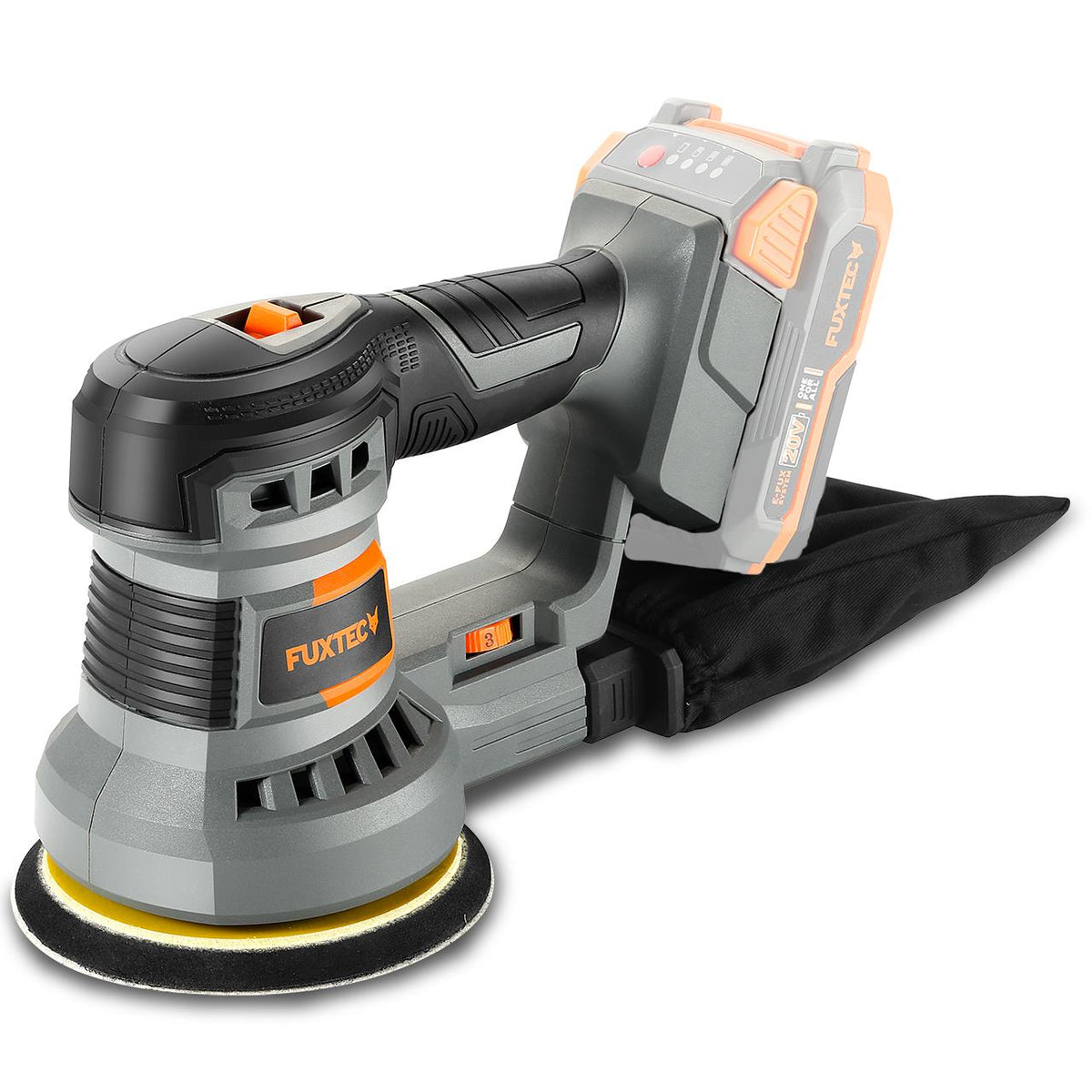 Bild 1 B-WARE FUXTEC 20V Akku Rotationsschleifer FX-E1RS20 ohne Akkupack, ohne Ladegerät
