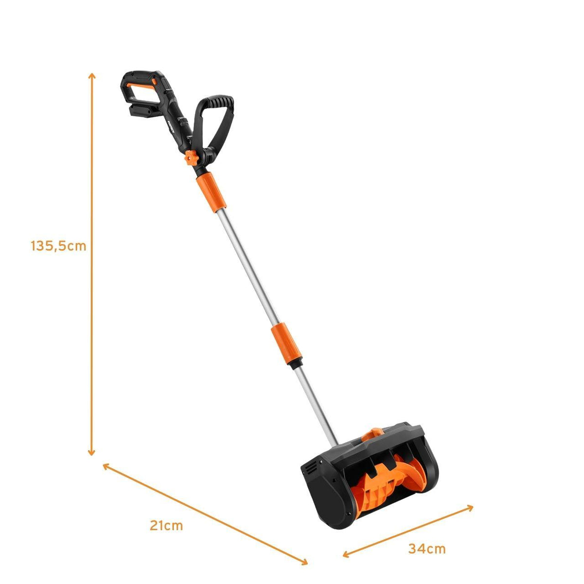 Bild 1 B-WARE FUXTEC Akku Schneefräse FX-E1SCH20 ohne Akku und Ladegerät