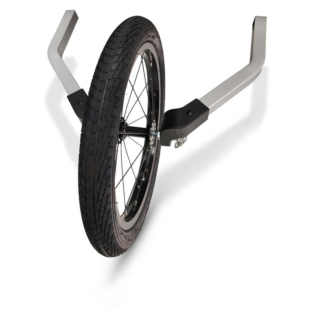 FUXTEC Fahrradanhänger/Jogger Einsitzer FX-FA1S-SET mit Jogger-Rad