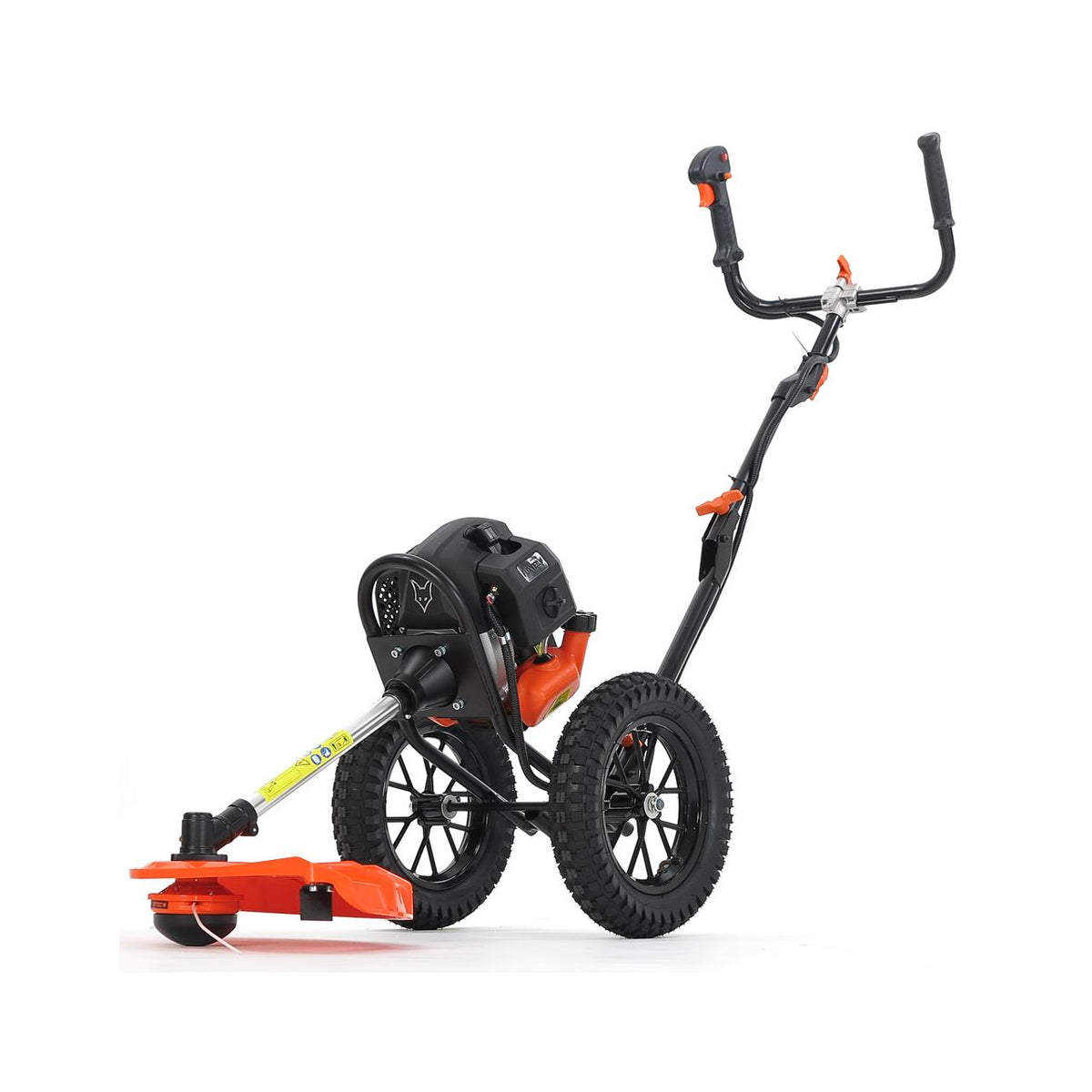 FUXTEC Benzin-Freischneider FX-FSR152 auf großen Rädern