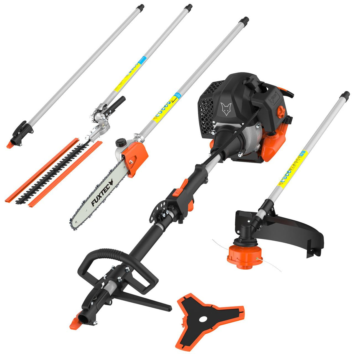 B-WARE FUXTEC FX-MT152E Multitool 5in1 Benzin Motorsense