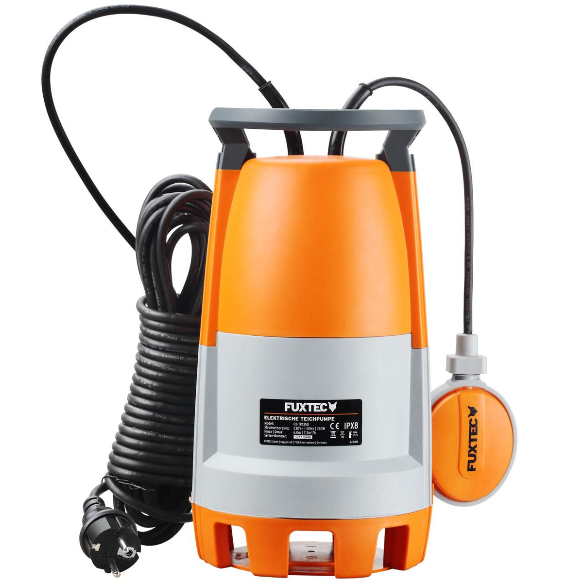 Bild 1 B-WARE FUXTEC Tauchpumpe FX-TP1350 - 350 Watt