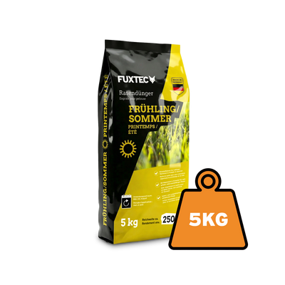 FUXTEC Rasendünger Frühjahr/Sommer FX-RDFS 5kg für 250qm