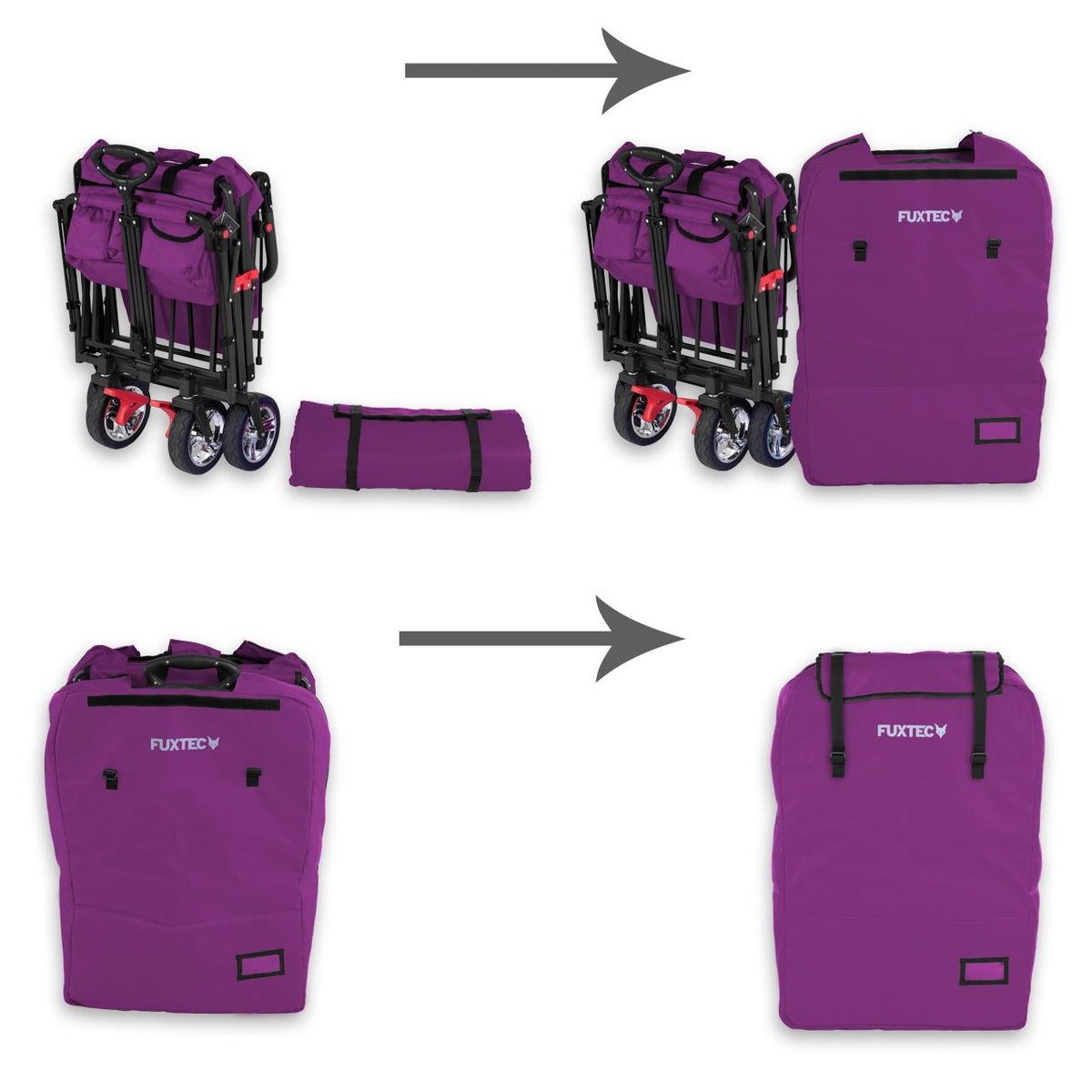 Gepolsterte Transporttasche FX-CT700 / FX-CT800 / FX-CTB800 Purpur