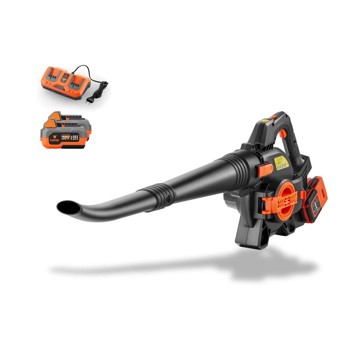 Bild 1 B-WARE FUXTEC 40 Volt 2in1 Akku-Laubbläser/-sauger Set  FX-E2LBS-SET